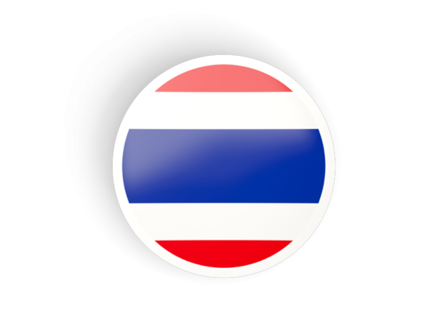 Thailand Flag PNG Sticker Image Free Transparent Background