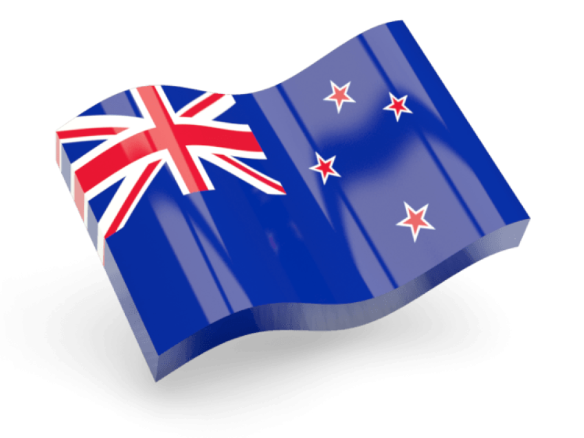 3D New Zealand Flag PNG Wikipedia Image