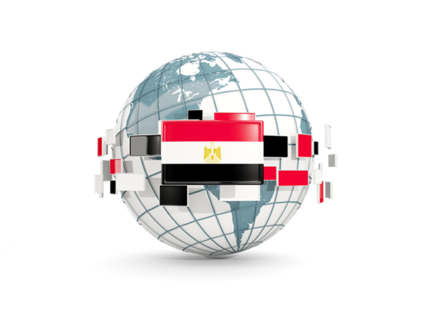PSD World Map Egypt Flag PNG Icon & Logo Free Transparent