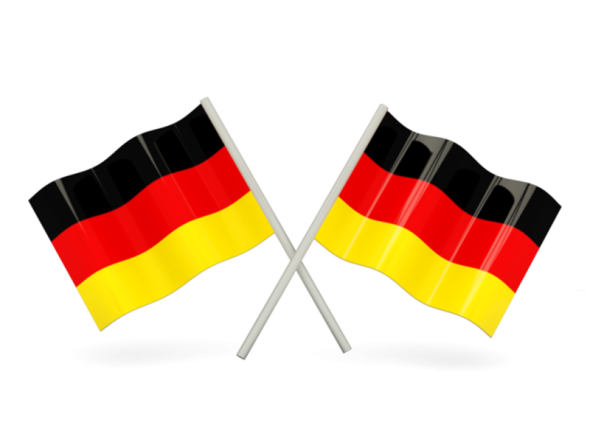 Mini Cross Germany Flag PNG Image