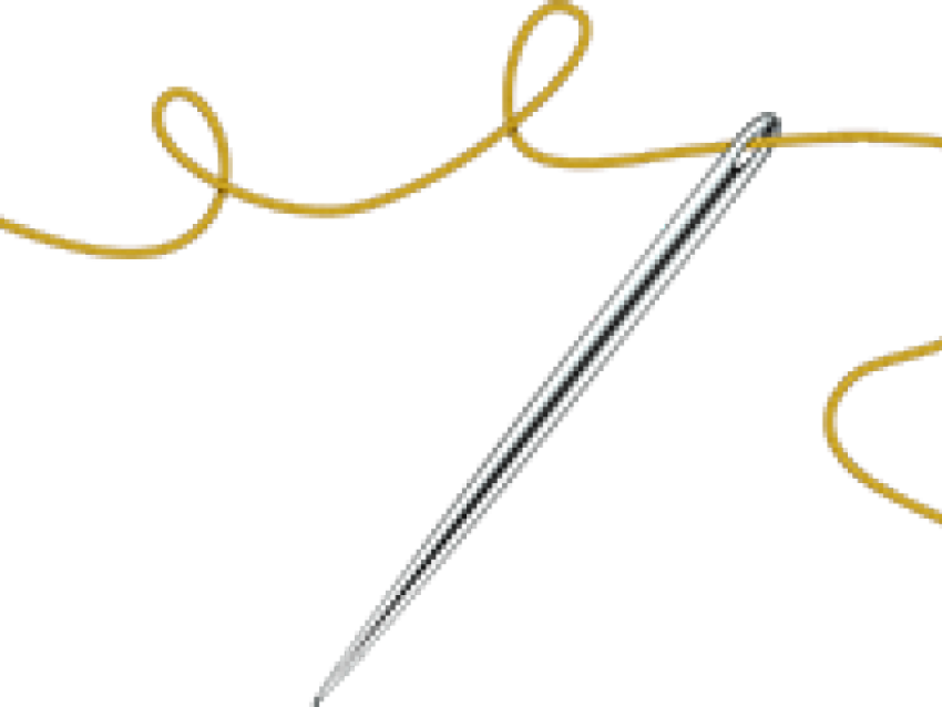 Hand holding Sewing Needle PNG Image Free Download