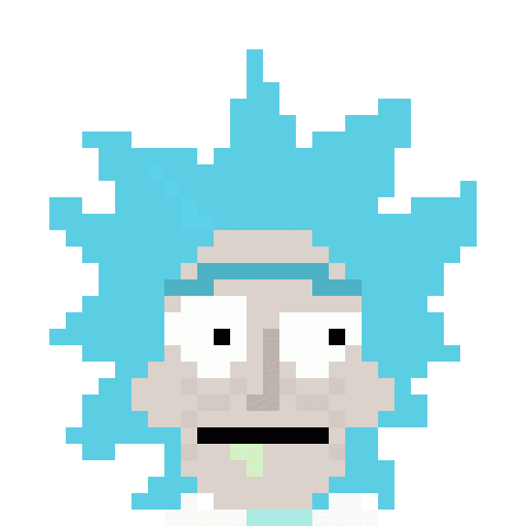 Pixel Rick And Morty PNG Image On Free Download