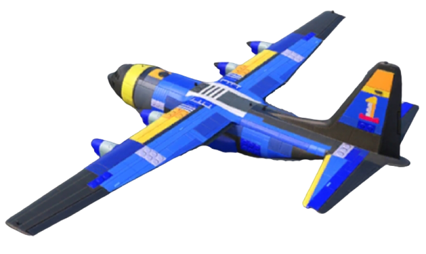 Fort Finish airoplane skin of season Pubg airoplane free png