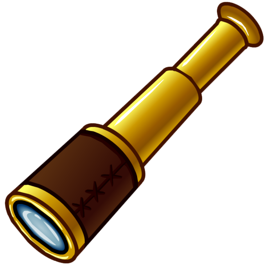 Cartoon Telescope PNG Image Free Download