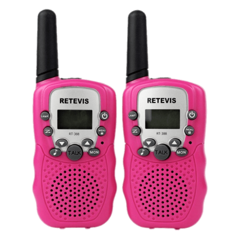 Plastic Pink color Walkie Talkie PNG Image Free Download