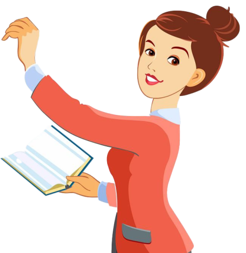 Cartoon Teacher Lady PNG Emoji Free Download