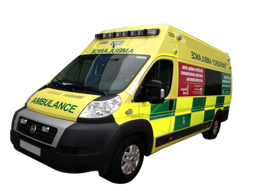 ICU Ambulance PNG image free download