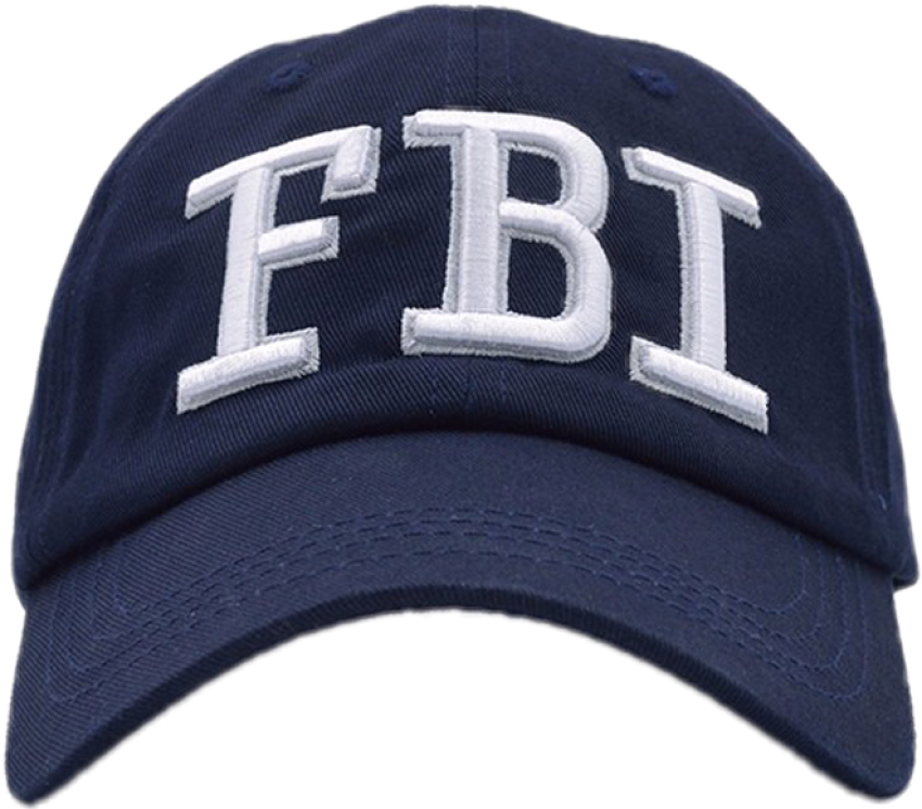 Clip Art On FBI PNG Cap No Background