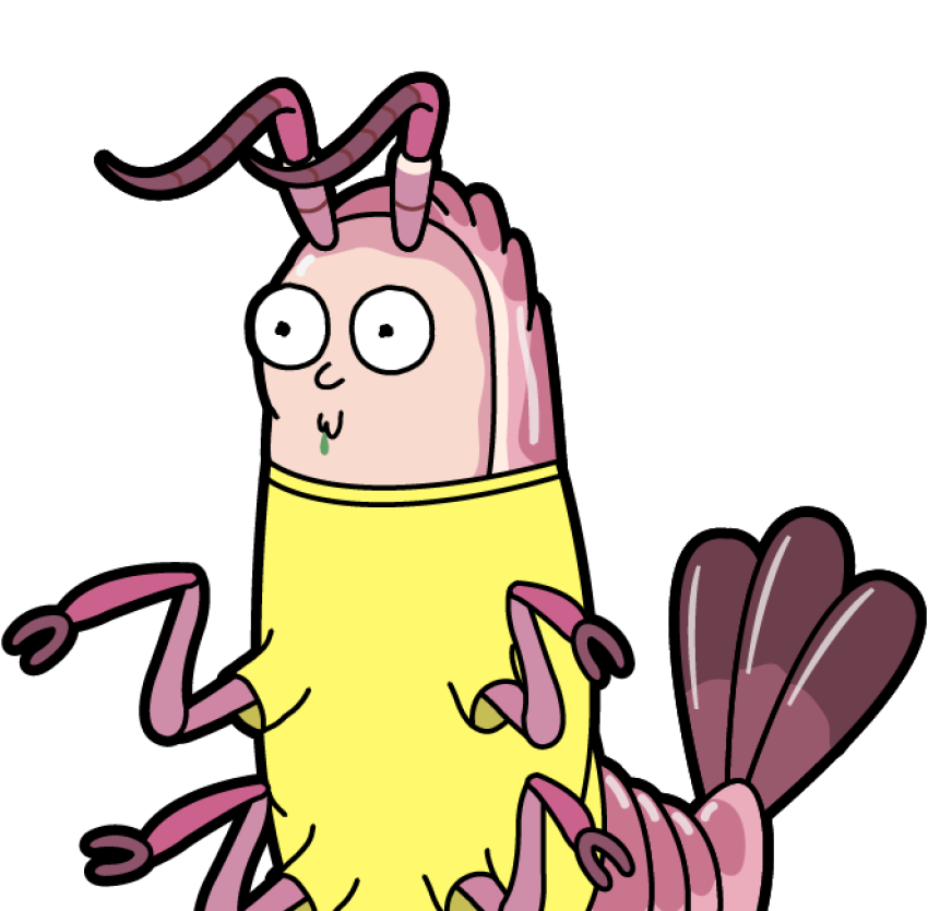Alcateia Rick And Morty PNG Cartoon Character Art Free Download