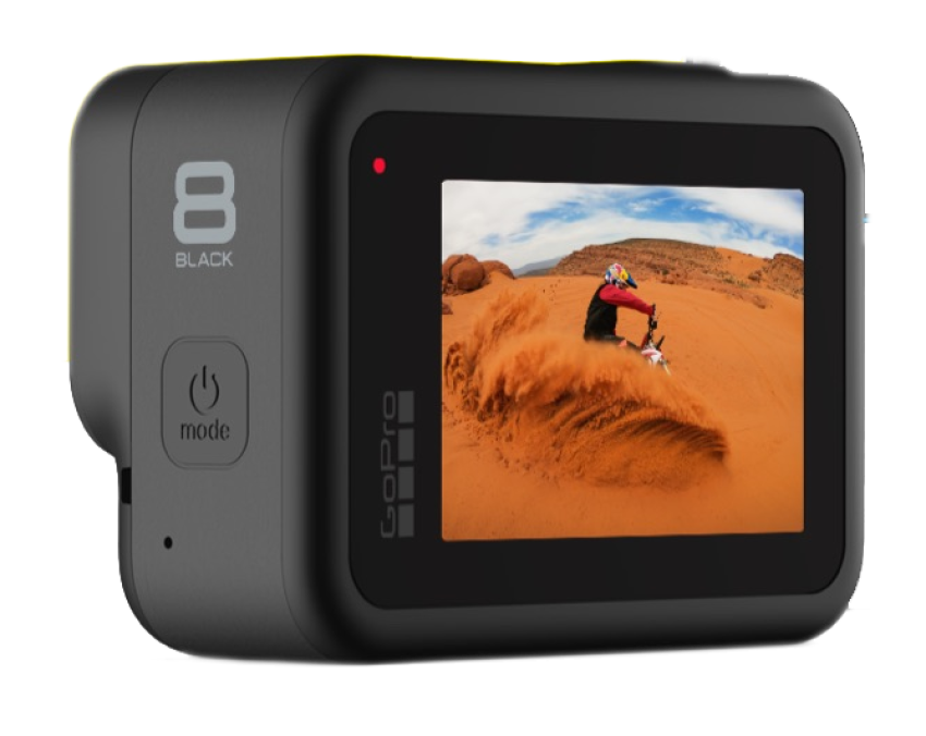 Black Gopro Camera PNG Image Download Free
