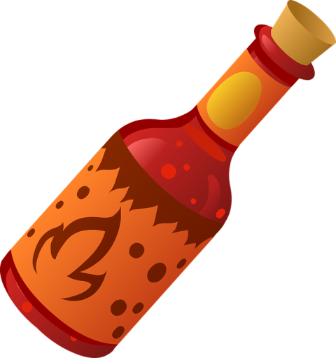 Vector Clipart Tabasco PNG Bottle image