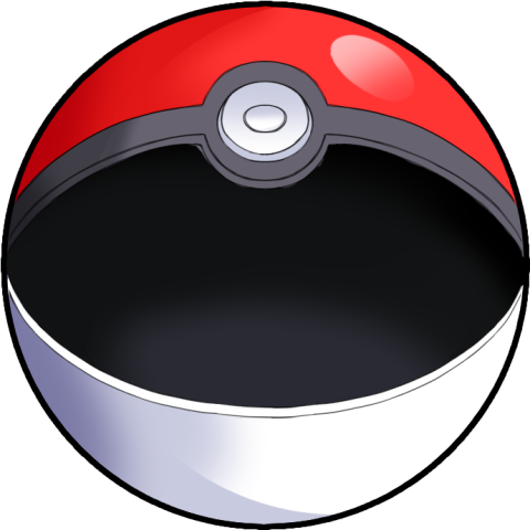 Open Pokeball PNG Image free Download