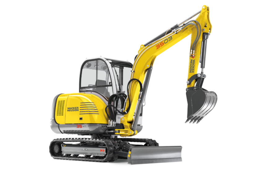 Vector Excavator PNG Free Background Image