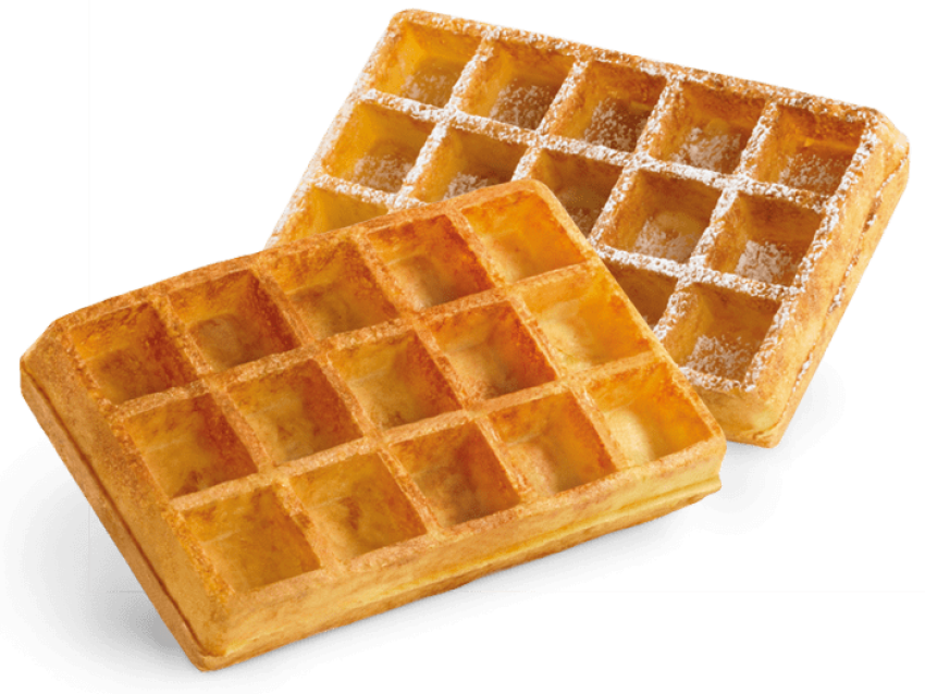 Double Waffle PNG Image Download Free