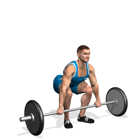 Cartoon Powerlifting PNG Image
