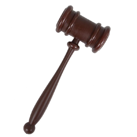 Wooden Gavel PNG Image with Transparent Background