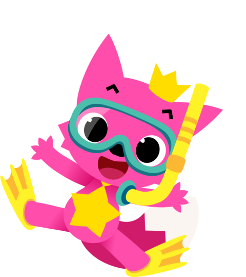 Baby Fong inside the water PNG Image