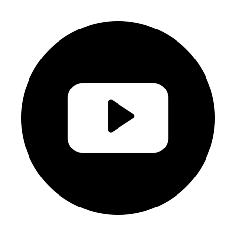 Vector Circle Youtube Logo PNG Image