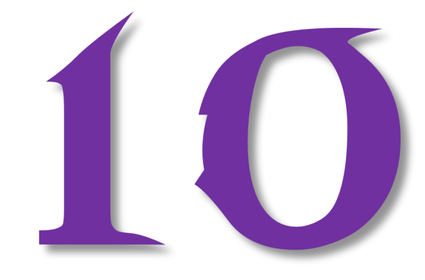 HD Clipart 10 Number PNG Image Free Download