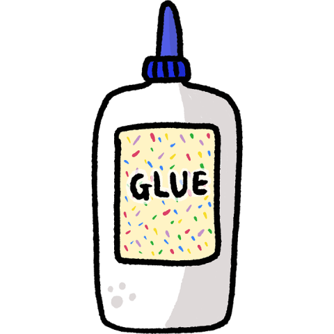 SVG Isolated Glue Vector Art Icon PNG Image Free Download