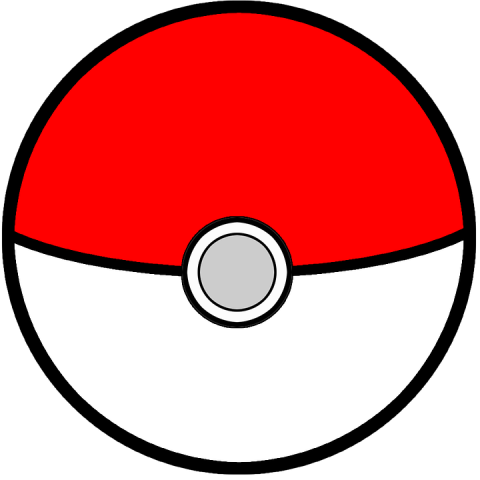 Vector Clipart Pokeball PNG Icon free Download
