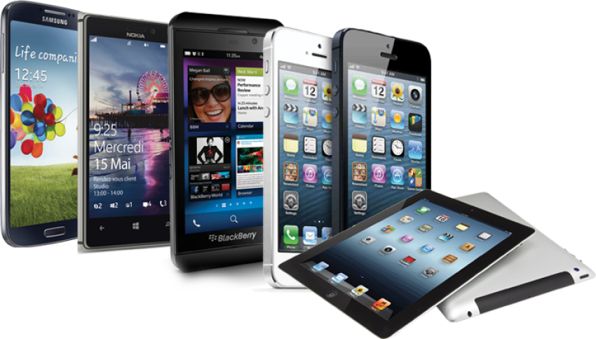 Android Mobile Phone PNG Transparent Image