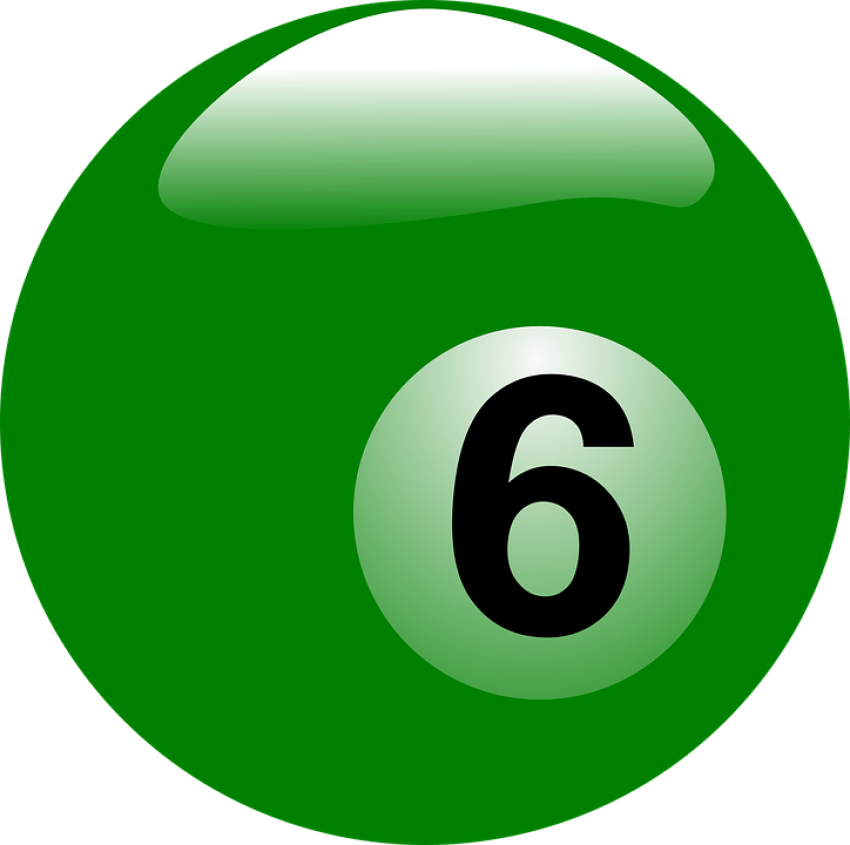3D Billiard Ball PNG Logo On Free Download