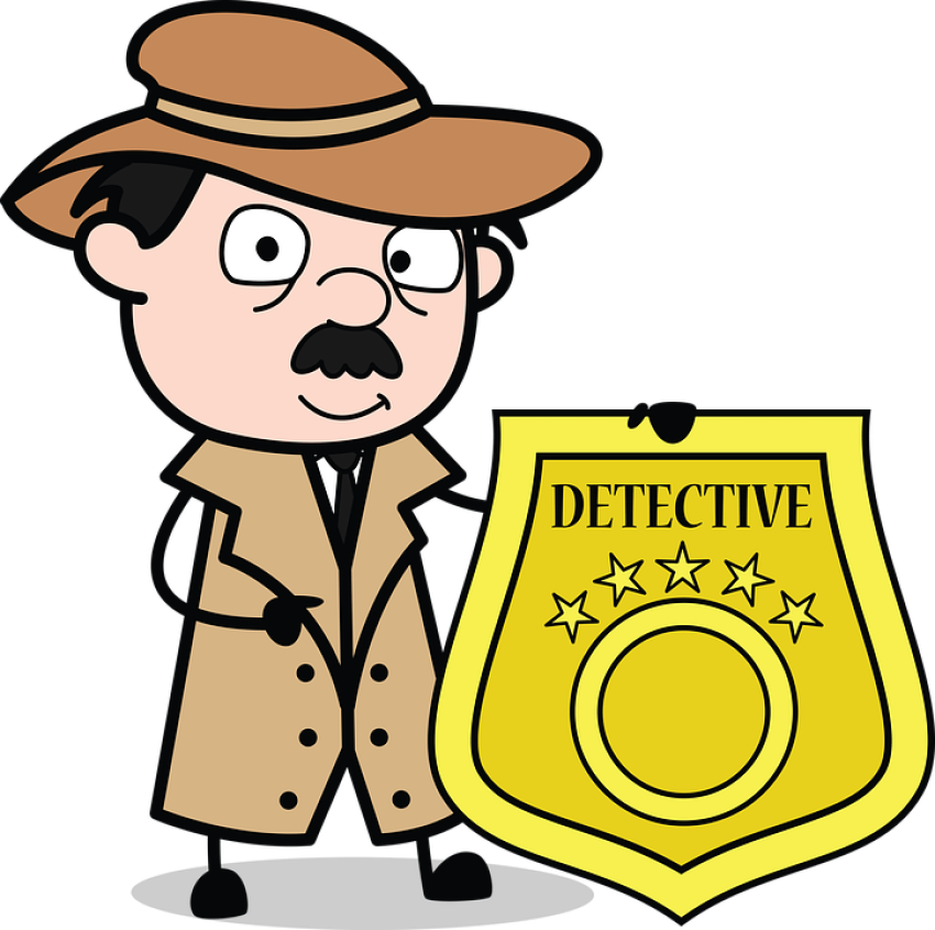 Cartoon FBI agent PNG Character Free Download