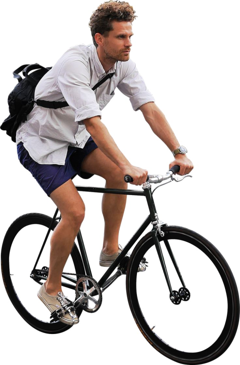 Man Riding Cycling PNG Picture Free Transparent Background