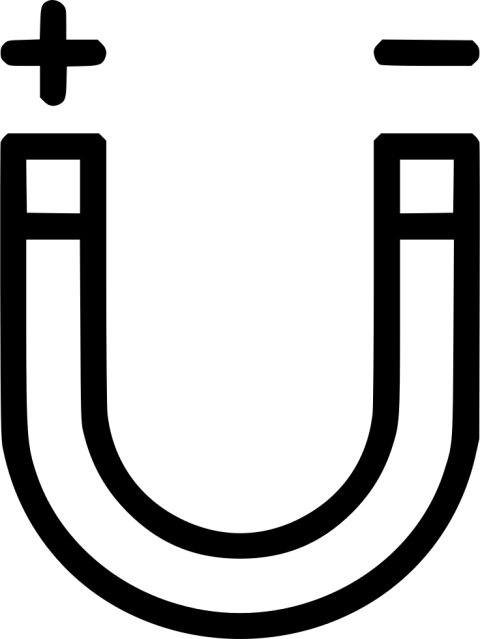 Magnet Sign PNG Outline Free download