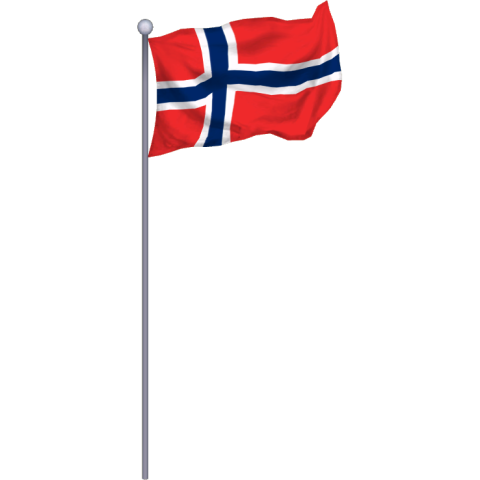 Istock Norway Flag PNG On Transparent Background