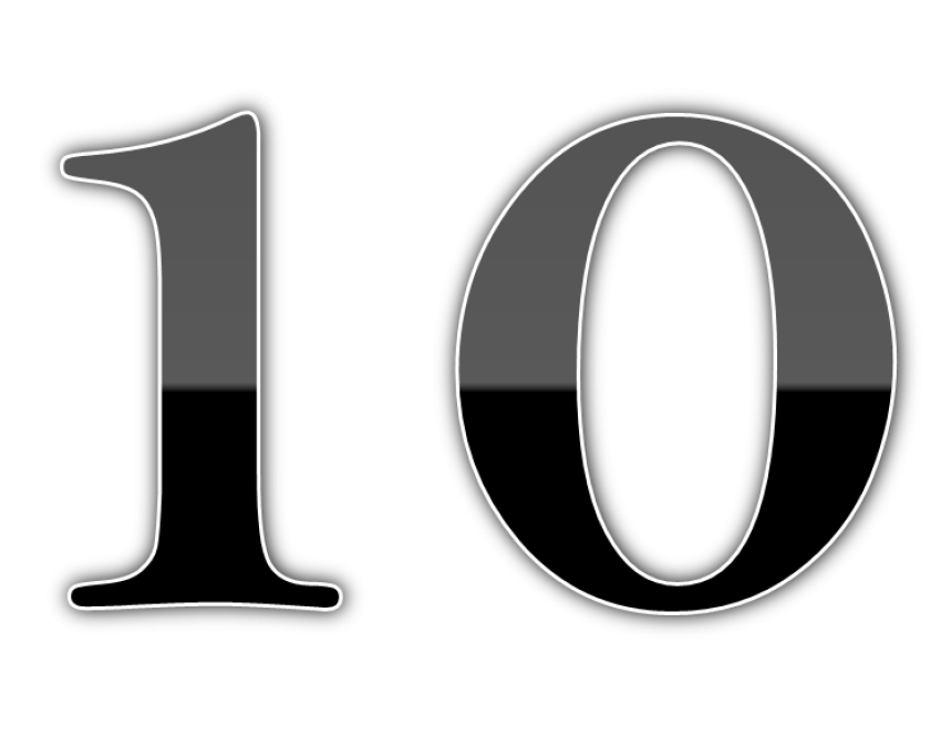 Istock 3d 10 Number PNG image Download For free