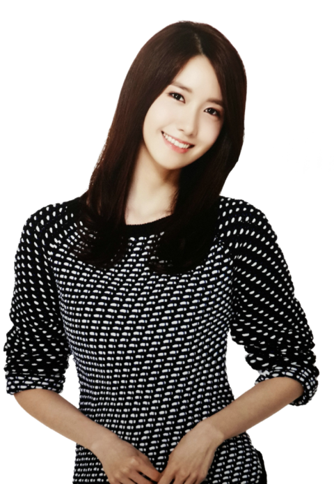 cute Chinese girl black and white dress free png