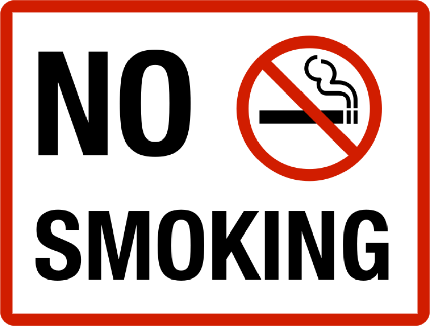 Aesthetic Anime Image Of No Smoking PNG Free