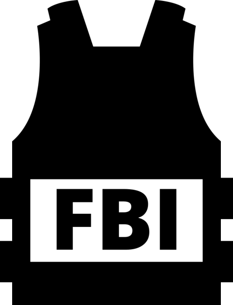 FBI Waistcoat PNG Icon on Transparent Free Download