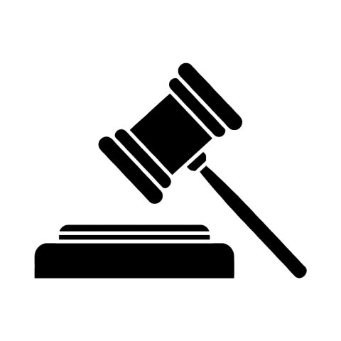 Vector PSD Gavel PNG Icon & Sticker & Logo