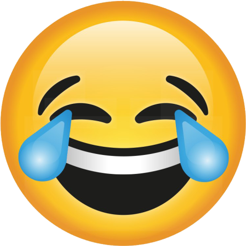 PSD Vector Art on Laugh Crying Emoji PNG Free Download