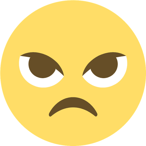 Sad Emoji Angry PNG Image Frree Download