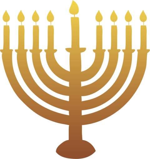 Hanukkah PNG Template Image