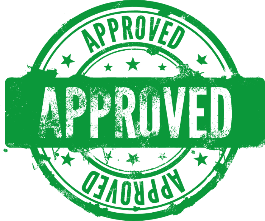 Approved Stamp image PNGs Free