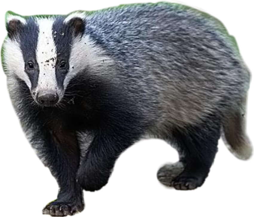 Badger Figurine Of Transparent Badger HD PNG Download Free Stock