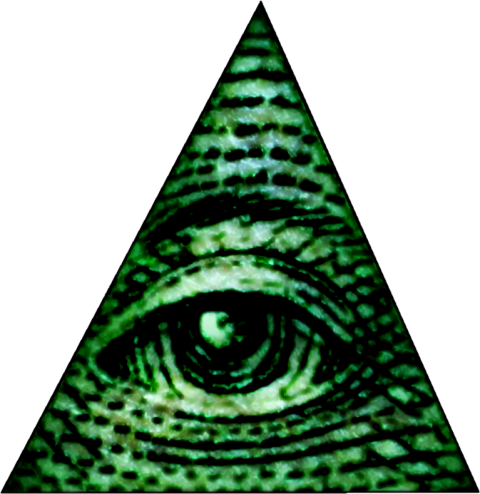 Illuminati Triangle Eye PNG Image Free Download