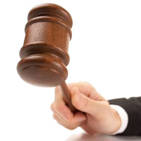 Real Gavel PNG Justice Image Download Free