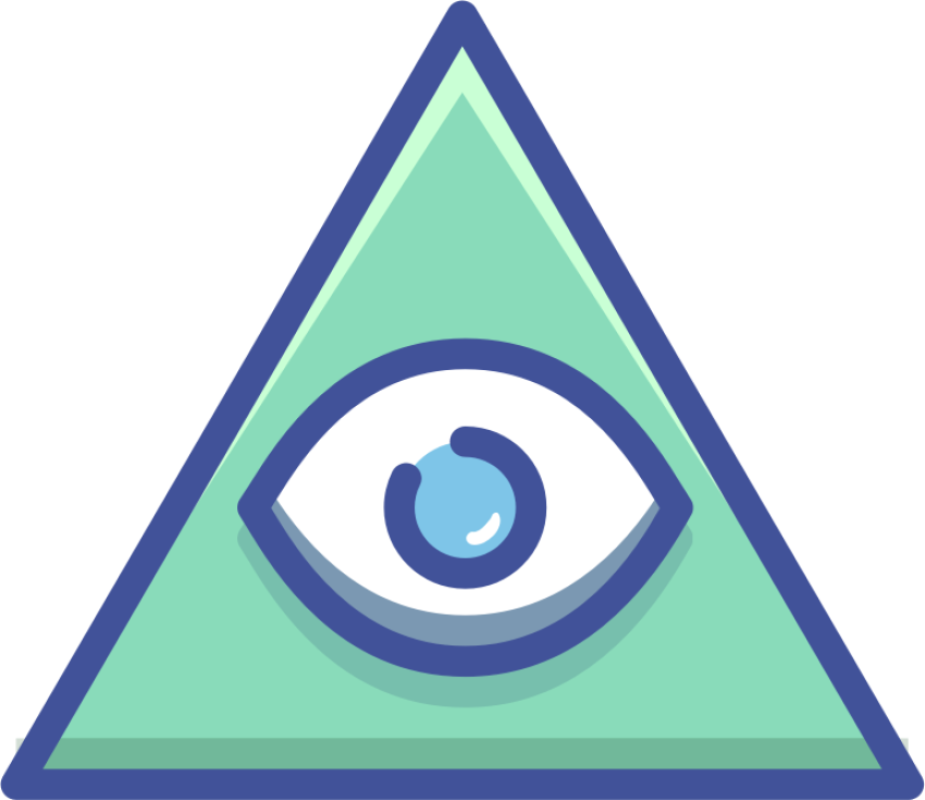 Illuminati PNG Vector Sticker Free Download