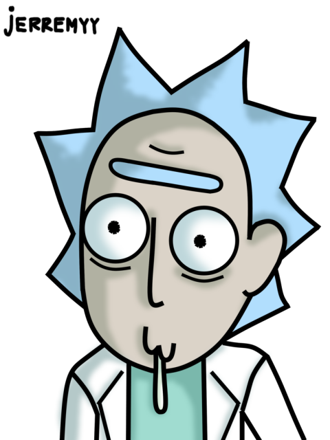 Rick And Morty PNG Logo On Free Background
