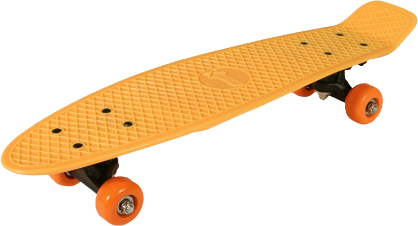 Yellow Skateboard PNG Art Download free