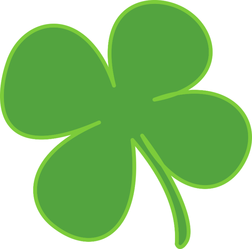Cool Clip Art Shamrock PNG Image