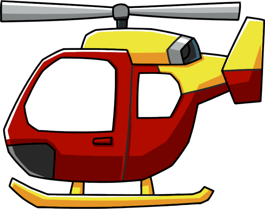 Cartoon Helicopters PNG Art Free Download