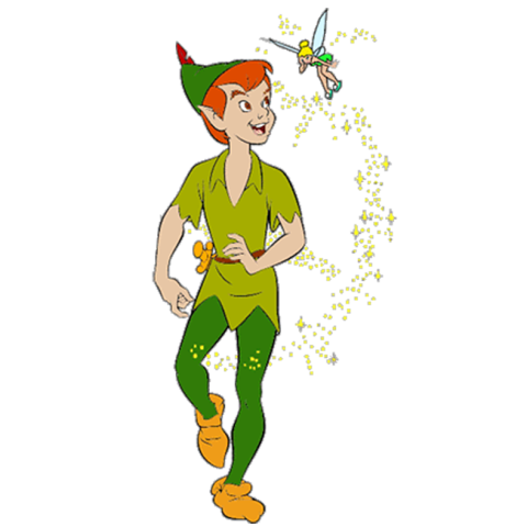 Campanita Peter Pan PNG Cartoon Free Download