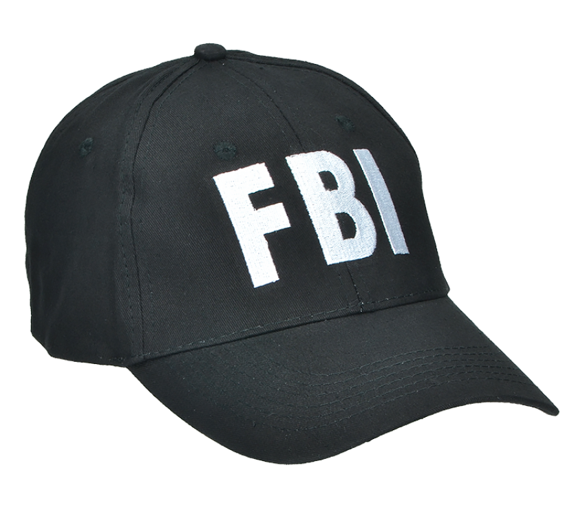 FBI Cap PNG Image on Free Background